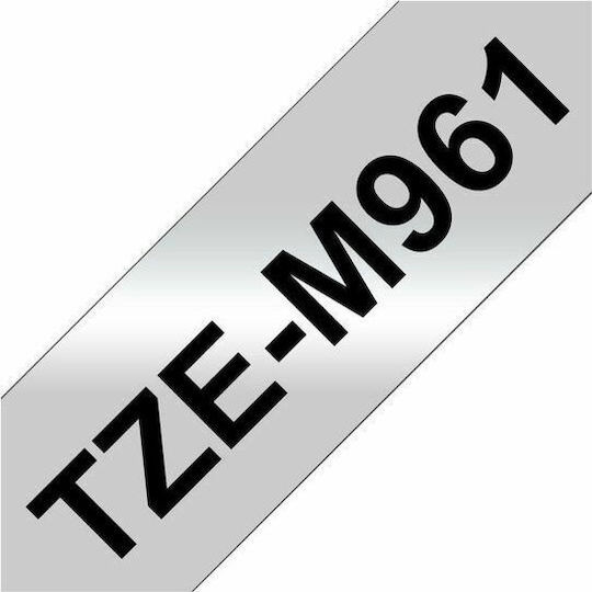 Brother Label Maker Tape 8m x 36mm in Silver Colour Compatible with Brother TZe/TZ