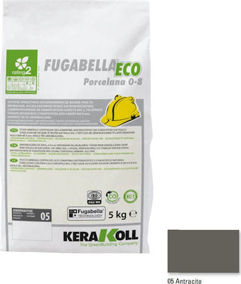 Kerakoll Fugabella Eco Porcelana 0-8 Αρμόστοκος 05 Antracite 5kg