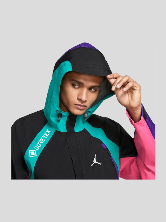 Jacke Wasserdicht Black / Green