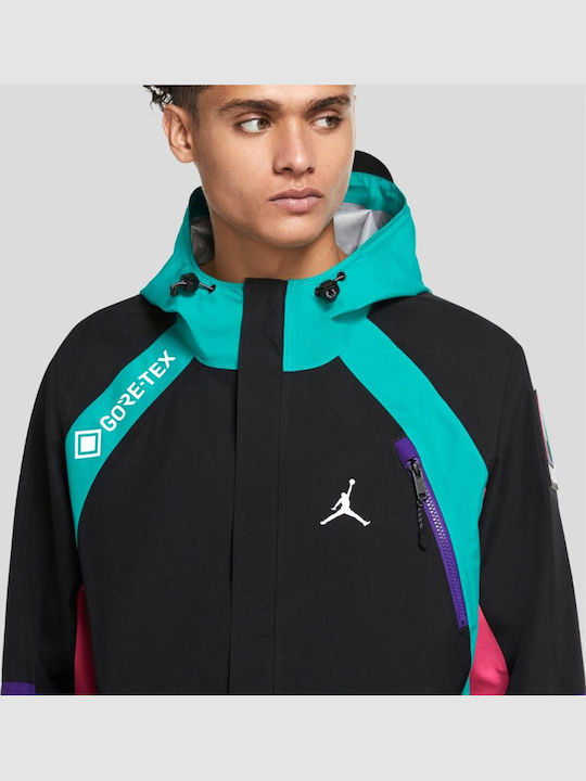 Jacke Wasserdicht Black / Green