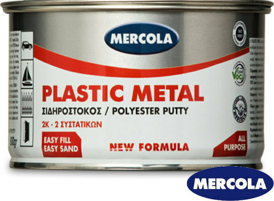 Mercola Plastic Iron Putty 2 Components / Polyester 400gr