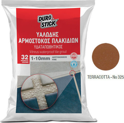 Durostick Fliesen Feinkörnig 1-10mm Glasiert Allzweckspachtel Glasiger Dünnbeschichtungs-Fliesenfüller 1-10mm Terrakotta 5kg