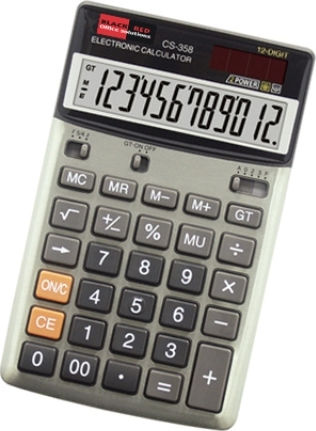 Casio Αριθμομηχανή Λογιστική 10 Ψηφίων σε Ασημί Χρώμα