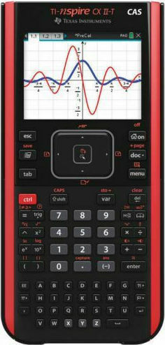 Texas Instruments TI Nspire CX II T CAS Calculator Graphing in Black Color 1pcs