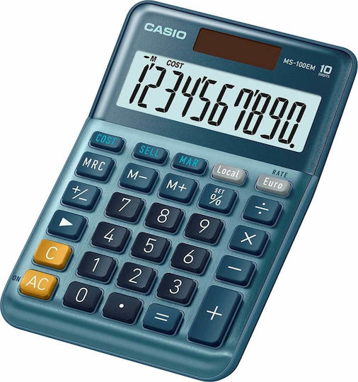 Casio Calculator 10 Digits in Blue Color 10pcs