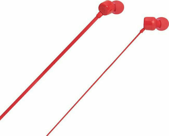 JBL T110 Безжични Стерео с жак 3.5mm Червен