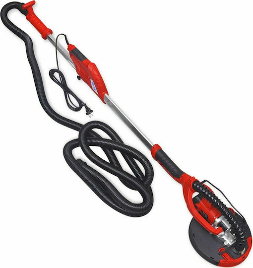 vidaXL Τηλεσκοπικό Τριβείο Γυψοσανίδας 750W με Δυνατότητα Αναρρόφησης Σκόνης 142016