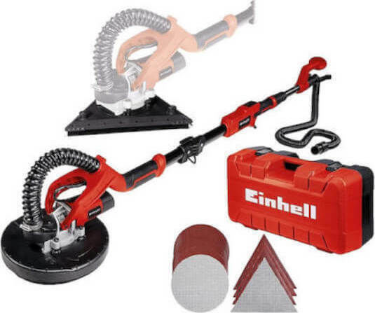 Einhell Telescopic Disc Sander Gypsum board 750W with Dust Extraction Capability TE-DW 225 X