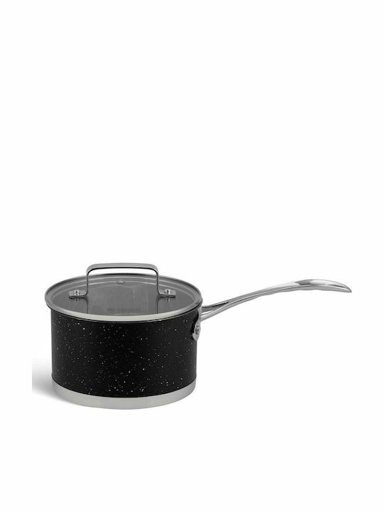 Edenberg Set de vase de gătit din aluminiu Negru cu strat antiaderent 12buc