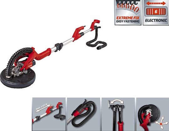 Einhell Telescopic Disc Sander Gypsum board 600W with Dust Extraction Capability Tcdw 225