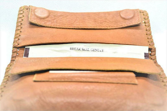 Marvel Marvel Καπνοθήke aus Künstliches Leder Braun mit Taste 15.5x9cm