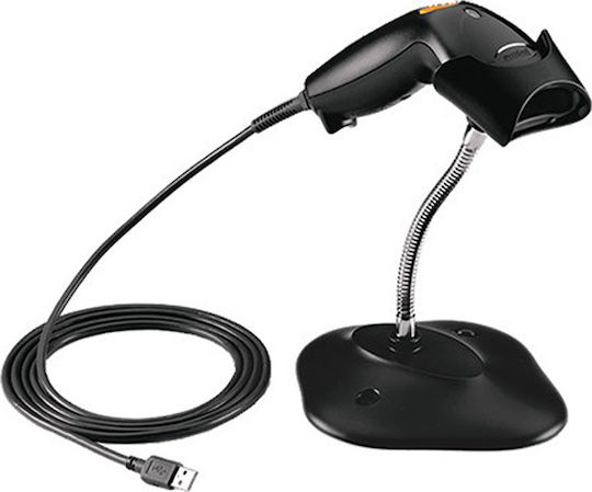 Zebra LS1203 Scanner Χειρός Ενσύρματο με Δυνατότητα Ανάγνωσης 1D Barcodes