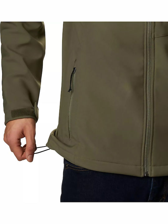 Cascade Ridge II Winter Jacke Softshell Wasserdicht und Winddicht Khaki
