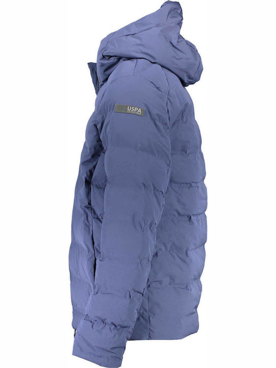 Winter Jacke Puffer Blau