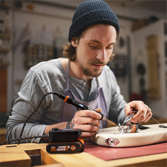 Worx Set Multitool 20V cu 1 baterie 2Ah și husă