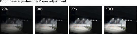 Atman Wasserdicht LED Flutlicht 50W Kaltweiß 6000K mit Fernbedienung IP66