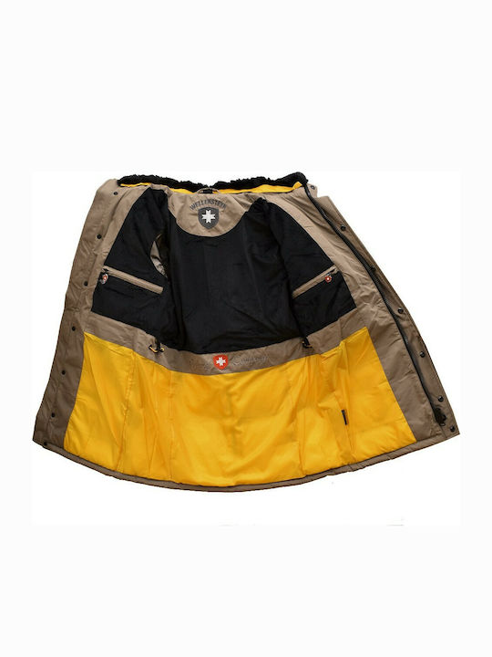 Seamaster Winter Jacke Puffer Beige