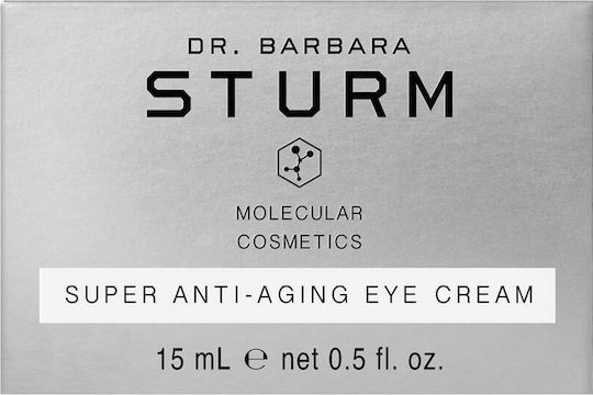 Dr. Barbara Sturm Super Κρέμα Ματιών για Ενυδάτωση , Αντιγήρανση & Μαύροι Κύκλοι 15ml