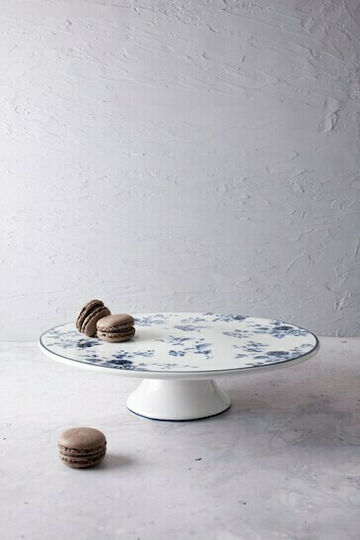 Laura Ashley Cake Stand White 30x30cm