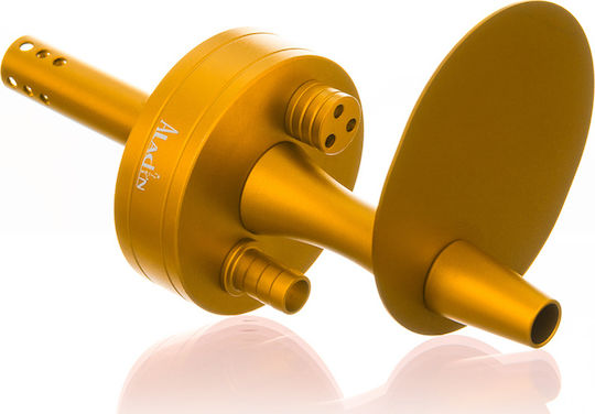 Aladin Ναργιλές 2GO Alu Μονός Gold 23cm