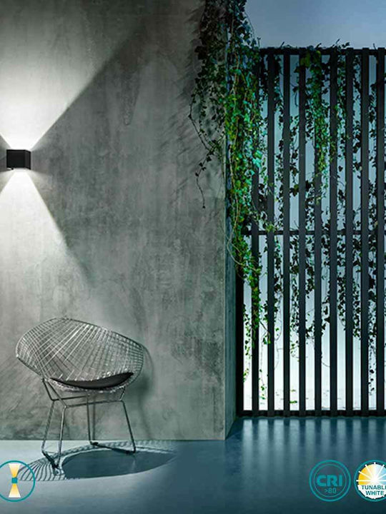 Gea Luce Zora Επιτοίχιο Εξωτερικό Σποτ IP54