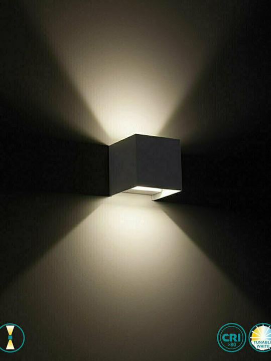 Gea Luce Zora Επιτοίχιο Εξωτερικό Σποτ IP54