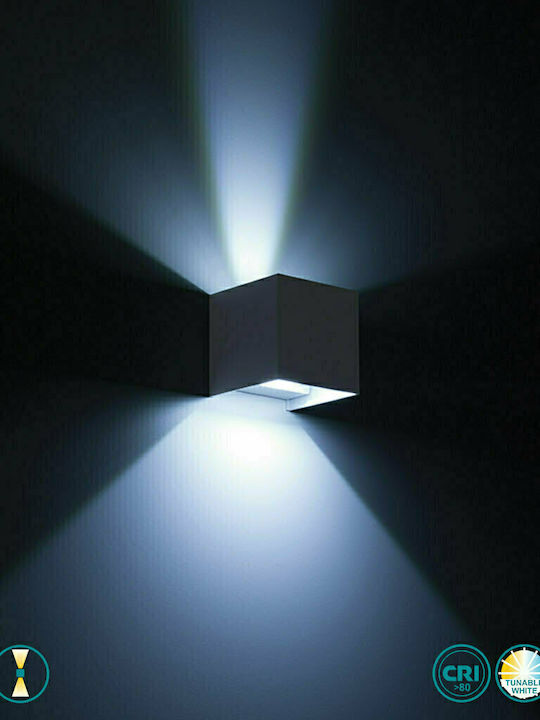 Gea Luce Zora Επιτοίχιο Εξωτερικό Σποτ IP54