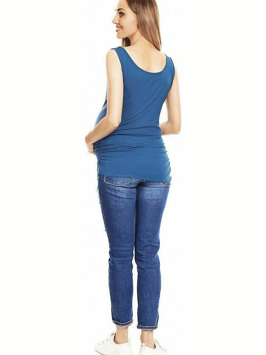 PeeKaBoo 0141 Top Schwangerschafts-Tops Blau 132606