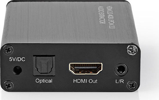 Nedis Μετατροπέας HDMI female σε 3.5mm / HDMI / Toslink female 1τμχ VEXT3470AT