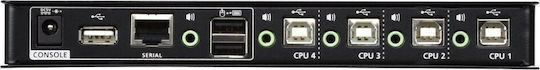 Aten CS724KM 4-port USB Boundless KM Switch