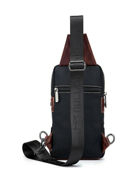 XB Leather Men's Brown Sling Bag