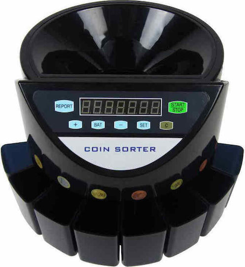 TE Tameiaki Express Money Counter with Speed 200 Coins per Minute