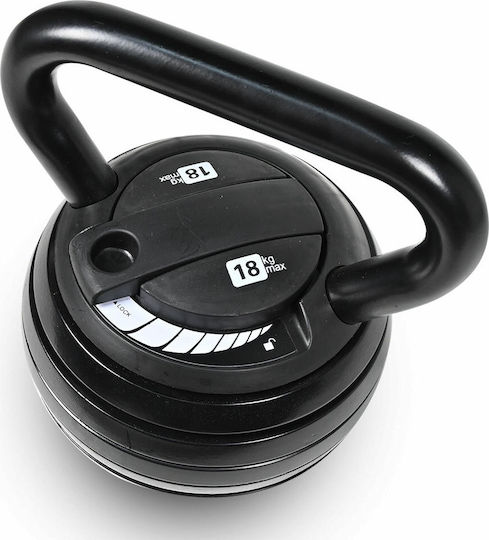 X-FIT Kettlebell Cast Iron 18kg Black