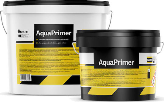 Bauer Aqua Primer Αστάρι Κατάλληλο για Δομικά Υλικά 8kg