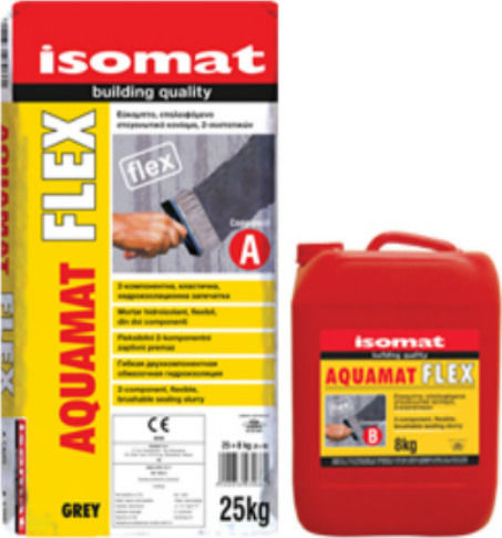 Isomat Aquamat Flex Material etanș 33kg Gri