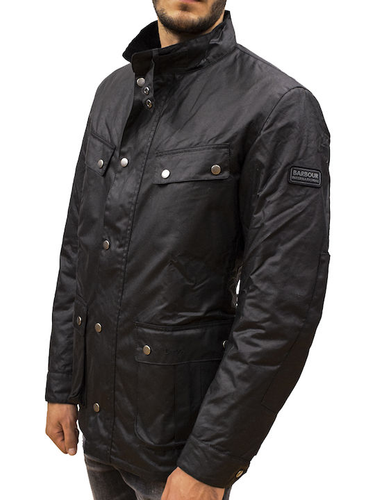 Duke Wax Winter Jacket Waterproof and Windproof Black