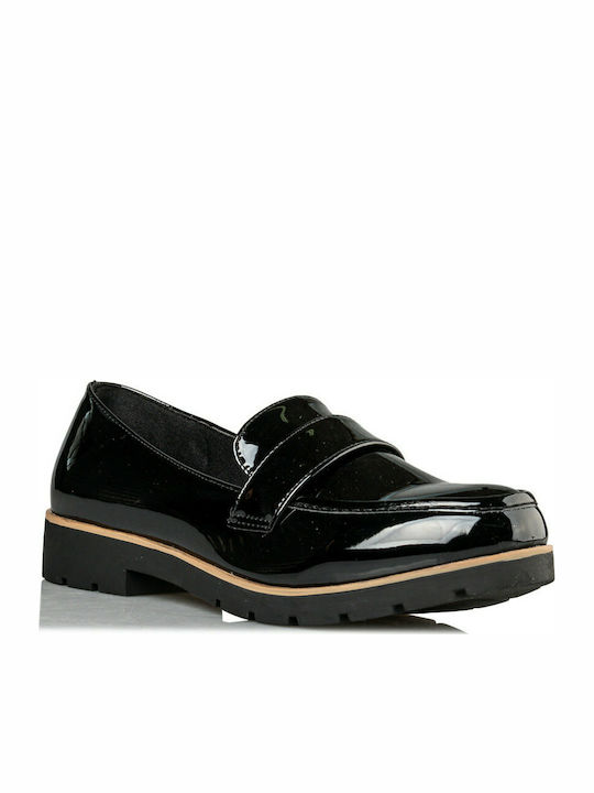Envie Shoes Γυναικεία Loafers σε Μαύρο Χρώμα