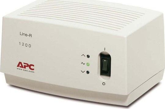 APC LE1200I Compact Σταθεροποιητής Τάσης 1200VA με 4 Πρίζες Ρεύματος
