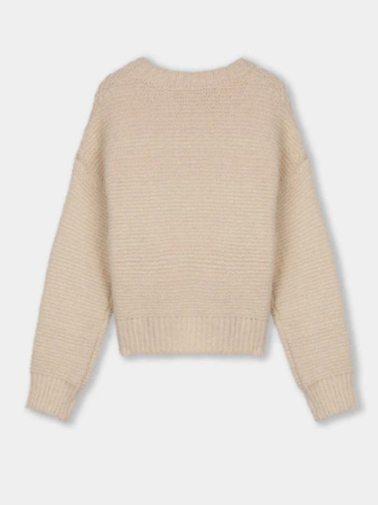 Tiffosi Kids Sweater Long Sleeve Beige