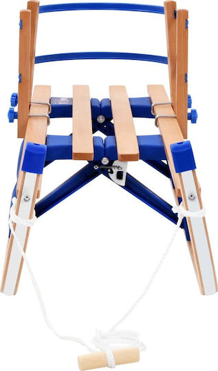 vidaXL 91458 Wooden Folding with Backrest 110cm