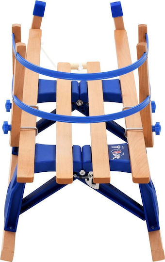 vidaXL 91458 Wooden Folding with Backrest 110cm