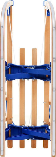 vidaXL 91458 Wooden Folding with Backrest 110cm