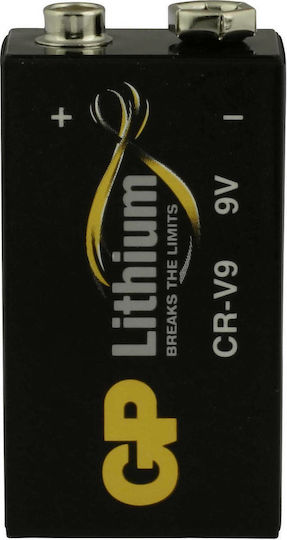 GP Batteries Μπαταρία Λιθίου 9V Για Ανιχνευτές Καπνού & Συστήματα Ασφαλείας 1τμχ