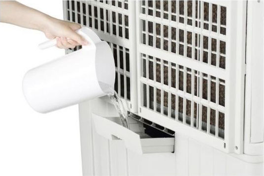 Human HU2011 Професионален Air Cooler Мощност 420W Диаметър На Вентилатора 84см С Дистанционно Управление