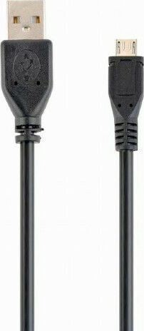 Cablexpert Редовна USB 2.0 до микро USB кабел Черен 0.3м (CCP-MUSB2-AMBM-0.3M) 1бр