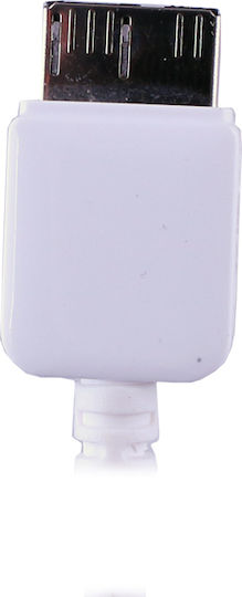 Volte-Tel Regular USB 3.0 to micro USB Cable Λευκό 1m (8121241)