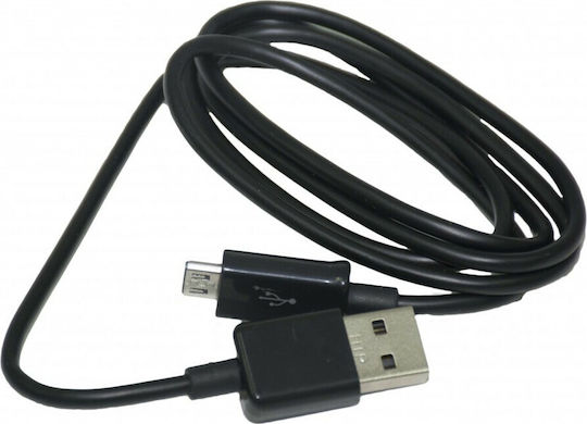LogiLink Regular USB 2.0 to micro USB Cable Μαύρο 1m