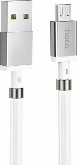 Hoco U91 Magnetisch USB 2.0 auf Micro-USB-Kabel Weiß 1m (HC-U91M) 1Stück