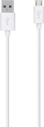 Regular USB 2.0 spre micro USB Cablu Alb 3m 1buc
