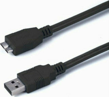 MediaRange USB 3.0 to micro USB 3.0 Cable Μαύρο 1.0m (MRCS153)